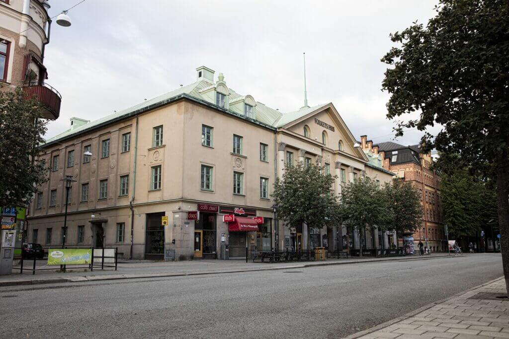 Folkets hus, Järnvägsgatan 8, Örebro.