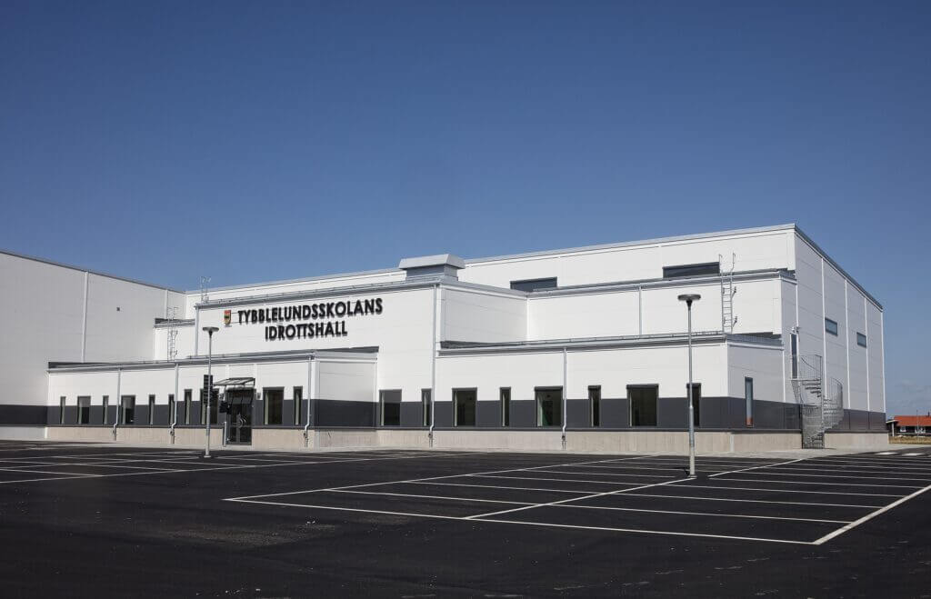 Tybblelundsskolans idrottshall, Tybblelundsvägen 3, Örebro.
